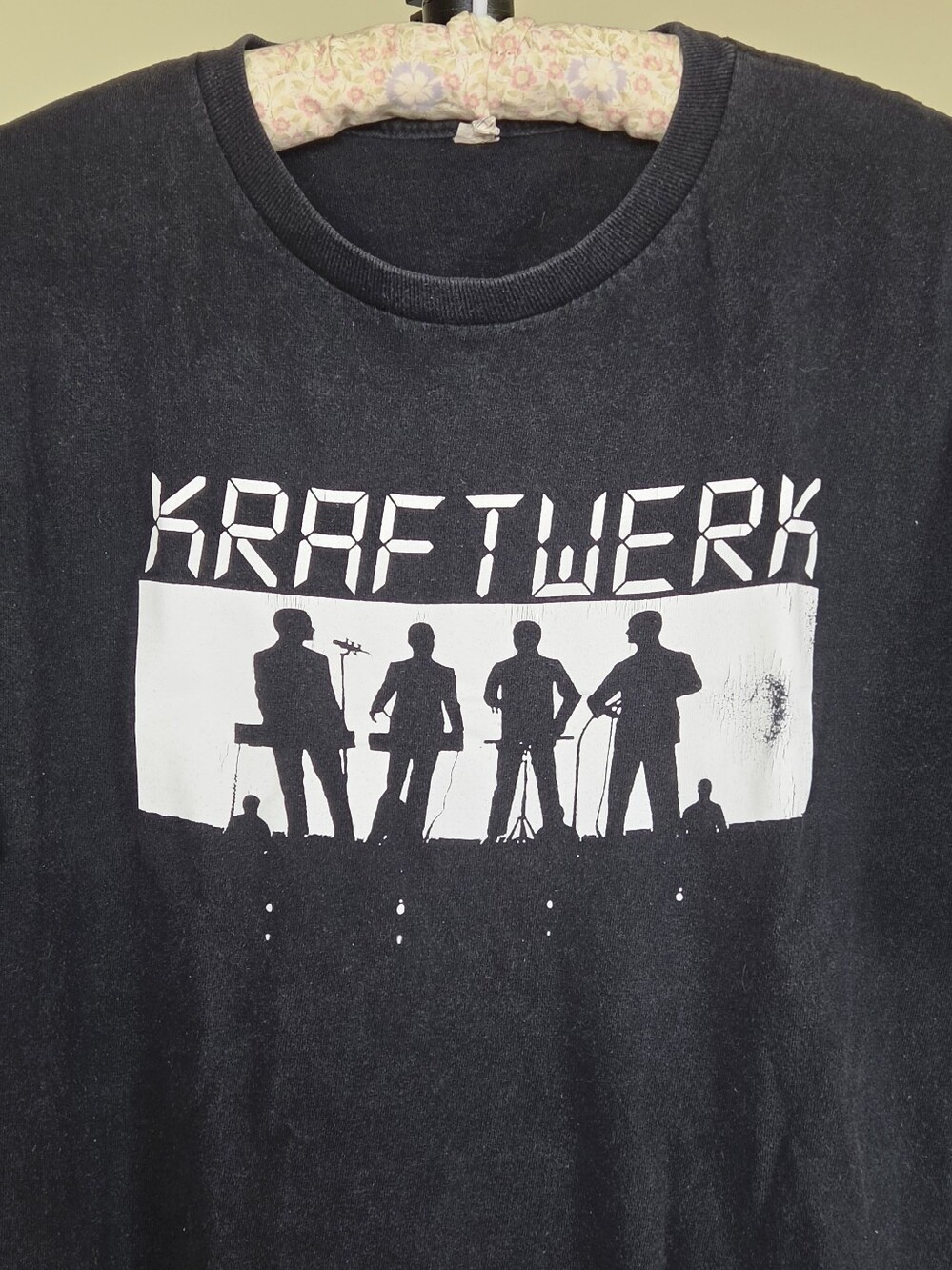 Kraftwerk Electronic Techno Band Tee in Black - Picture 2 of 4
